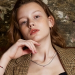 PEARL BB GREY BIJOUX NECKLACE