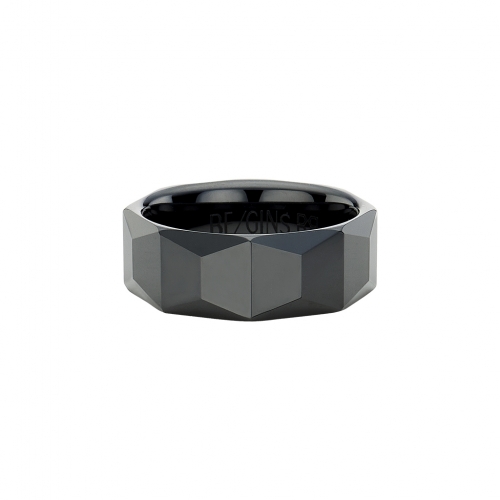 LA LIGNE BLACK CERAMIC 4 FACED CUTTING RING