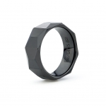 LA LIGNE BLACK CERAMIC 4 FACED CUTTING RING