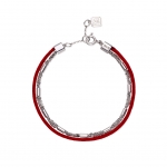 LA LIGNE TWOSOME BRACELET RED