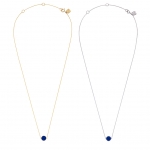 ROCA MINI ROUND LAPIS LAZULI NECKLACE