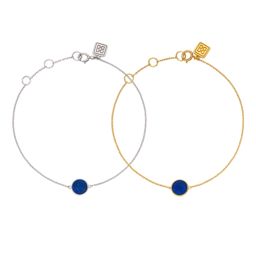 ROCA MINI ROUND LAPIS LAZULI BRACELET