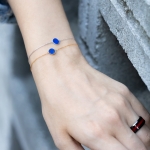 ROCA MINI ROUND LAPIS LAZULI BRACELET