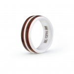 LA LIGNE WOOD CERAMIC RING