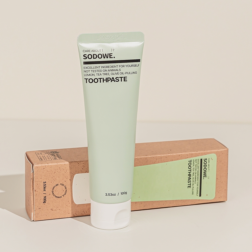 [쏘두위] 리프레시 바질레몬 치약 100g