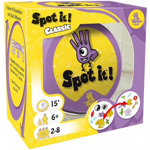 Spot It! 스팟잇 카드게임 오리지날 6종 (시지각훈련용 교구) 보드게임 도블