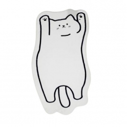 만세하는 귀여운 고양이 롱 러그 50x80