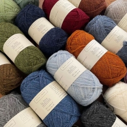 BICHES BUCHES 비슈에뷔슈 르 쁘띠 램스울 뜨개실 부드러운 대바늘 털실 4 1개