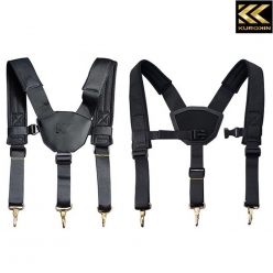 후지야 서스펜더 툴벨트 작업 파우치 공구멜빵 ASP-01BG