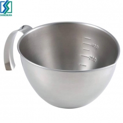 시모무라 스테인레스 믹싱볼 계량컵 750ml