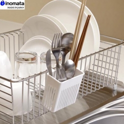 이노마타 걸이형 식기 건조대 홀더 수저꽂이 식기 보관함