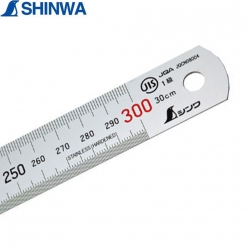 신와 스테인레스 측정자 눈금자 30cm