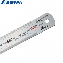 신와 스테인레스 측정자 눈금자 60cm