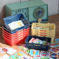 덜튼 미니 바스켓 정리함 바구니 보관함 데스크테리어