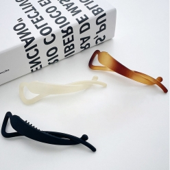 바나나 헤어클립 집게핀 머리핀 3P 세트