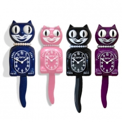 USA 킷캣클락 클래식 레이디 고양이 벽걸이 시계 벽시계 한정판 L