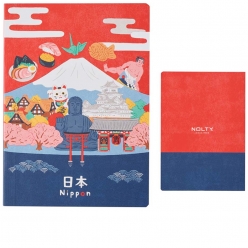 놀티 일본 도시 다이어리 2025년 메모 블록 플래너 A6 일본