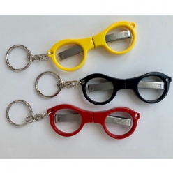 키테라 안경모양 접이식 미니가위 휴대용 사무가위