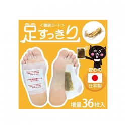 쿠로시오 일본 발바닥 패치 목초 수액 발 시트 36매