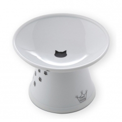 네코이찌 습식사료용 와이어 푸드볼 고양이 강아지 도자기 식기