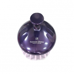 이케모토 두피 브러쉬 샴푸 브러쉬 빗 네츄럴글로시 퍼플