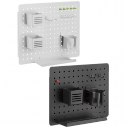 키즈맘 데스크 오거나이저 타공판 책상 정리함 수납 거치대 타공보드 42x32