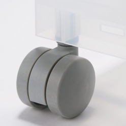 무인양품 폴리프로필렌 캐스터 4개세트 리빙박스 부속 바퀴