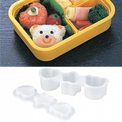 이노마타 주먹밥 3종틀 도시락 데코 별 하트 곰돌이