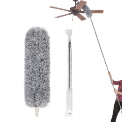 키즈맘 길이조절 극세사 먼지털이 정전기 청소 제거