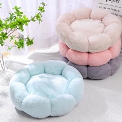 키즈맘 플라워 극세사 꾹꾹이방석 고양이 강아지 마약방석