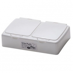 야마다 원터치 소품케이스 다용도 정리함 2구