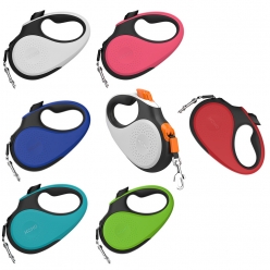 엑스초 반려견 자동 리드줄 대형견 강아질 산책줄 L