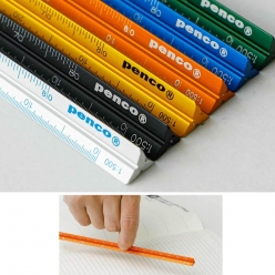 펜코 알루미늄 삼각자 스케일자 15cm