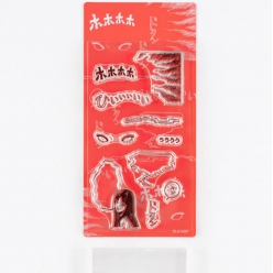 2026 호보니치 클리어 스탬프 도장 프레임 다이어리 꾸미기 이토준지