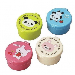 토루네 동물 미니 소스통 도시락 꾸미기 피크닉 소스병 4P