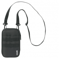 리히트랩 여행용 데일리 미니 크로스백 파우치 지갑 블랙