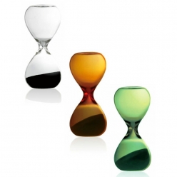 하이타이드 3분 유리 모래시계 오브제 아워글래스 3분 타이머