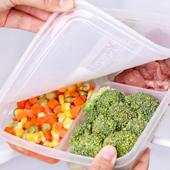 나카야 밀폐용기P 냉장고 정리용기 플라스틱 반찬통 1.3L