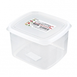 나카야 밀폐용기C 냉장고 정리용기 플라스틱 반찬통 1.2L