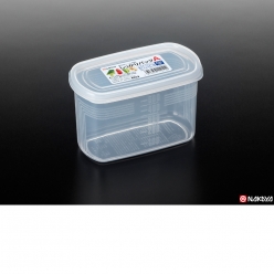 나카야 밀폐용기A 냉장고 정리용기 플라스틱 반찬통 630ml