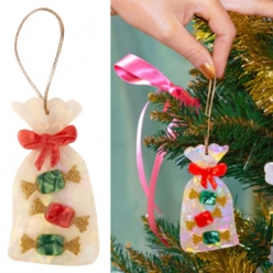 쿠쿠수제뜨 크리스마스 컬렉션 트리 장식 트리 소품 꾸미기 사탕포장지