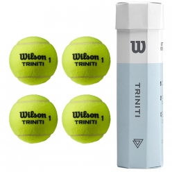 윌슨 트리니티 테니스공 시합구 공인구 1캔 4개입