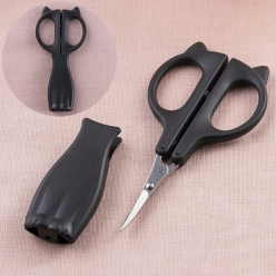 일본 카이 냐미 고양이 눈썹 정리가위 잔털 숱정리가위
