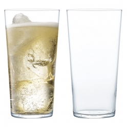도요사사키 우스즈쿠리 우스하리 맥주잔 하이볼잔 얇은 유리컵 세트 420ml 2P