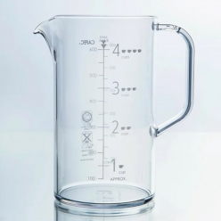 카펙 트라이탄 핸드드립 비이커 눈금형 커피서버 주전자 600ml