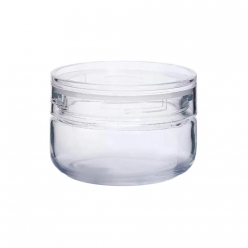 셀러메이트 원형 밀폐용기 유리병 반찬통 170ml
