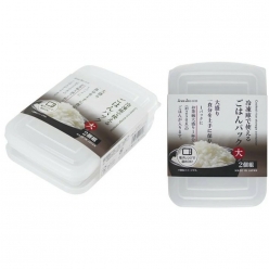 일본 사나다 냉동밥 보관용기 밥팩 전자렌지 소분용기 2개입 350ml