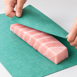 일본 그린파치 숙성지 회 사시미 해동시트 고기핏물 제거종이 100매 508x381mm