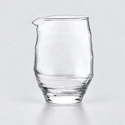 일본 도요사사키 유리 도쿠리 사케잔 글라스잔 435ml