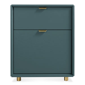 Dang File Pedestal - Navy Green